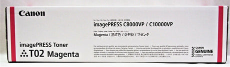 Purpurový toner Canon T02 IPress C8000VP 10000VP 8531B001