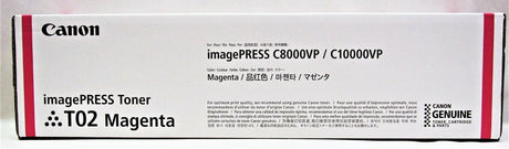 Canon magenta toner T02 IPress C8000VP 10000VP 8531B001