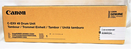 Tambour d'origine Canon C-EXV 49 8528B003 IR 3300 3320 3325 3330 3500 3520 NE