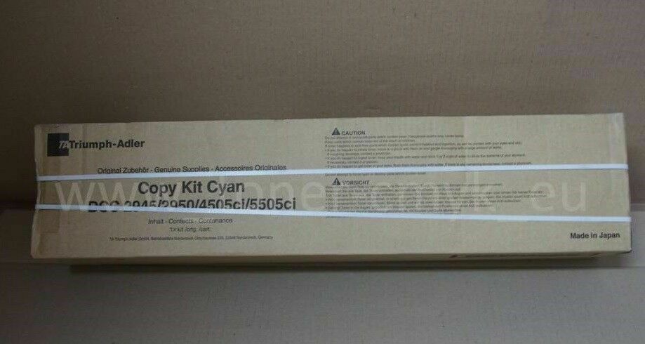 "Originální Triumph Adler Copy Kit Cyan 654510111 pro UTAX 4505 Ci 5505 Ci CDC 194