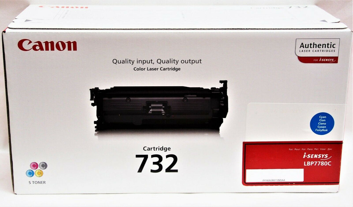 "Original Canon Cartridge Cyan 6262B011 für LBP 7780 NEU OVP