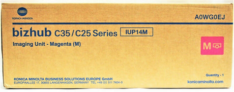 Konica Minolta IUP14M magenta beeldverwerkingseenheid A0WG0EJ voor Bizhub C35 C25-serie