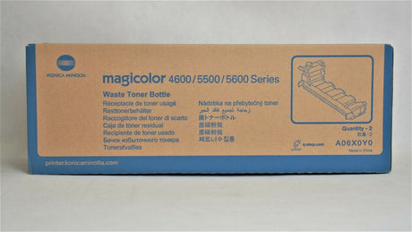 Originele Konica Minolta afvaltonerfles A06X0Y0 voor Magicolor 4600 5500 5600