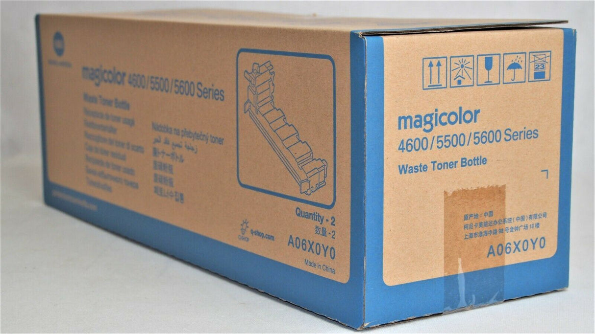 "Original Konica Minolta Waste Toner Bottle A06X0Y0 für Magicolor 4600 5500 5600