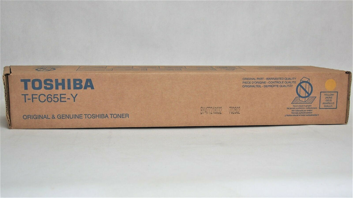''Originální Toshiba T-FC65E-Y / 6AK00000185 toner žlutý (žlutý) pro E-Studio 5540