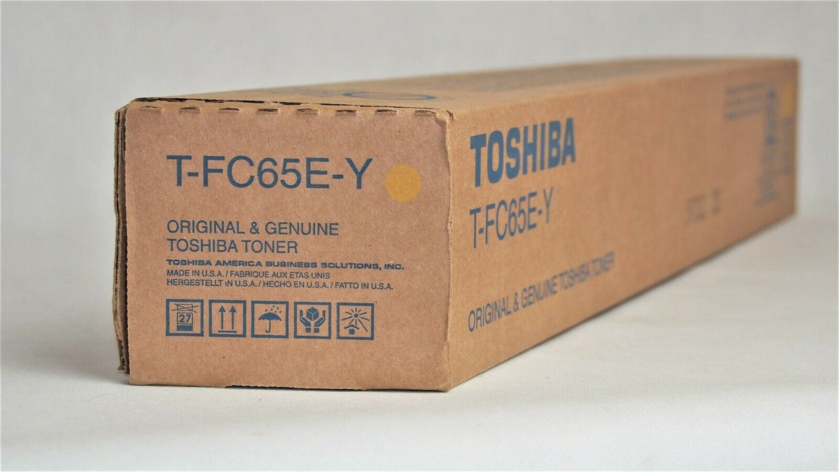 ''Original Toshiba T-FC65E-Y / 6AK00000185 Toner Yellow (Yellow) for E-Studio 5540