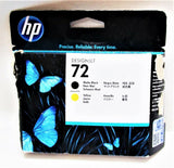 "Original HP Color LaserJet Black & Yellow Tinte 72  C9384A für T610 T620 T770 7
