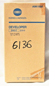 Konica Minolta DV017 Developer Schwarz A9K1500 für AccurioPress 6120 6136 NEU OV