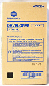Konica Minolta DV614K Developer Black A3VX600 pro AccurioPress C1060 1070 3070
