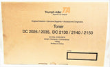 "Original Triumph Adler Toner Black 612510015 für DC 2025 2036 2130 2140 2150