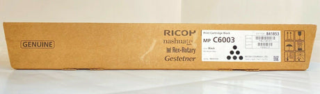 "Original RICOH Toner Black Black 841853 for Aficio MP C6003 C5503 C4503 NEW O