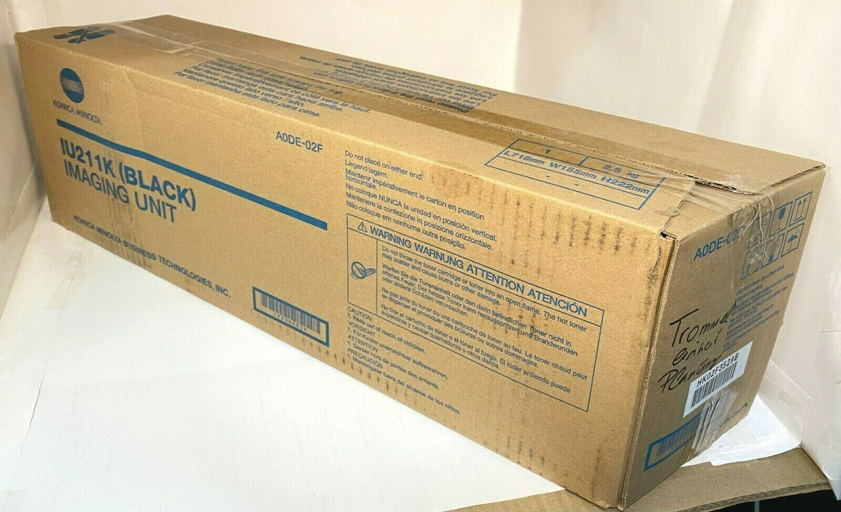 "Original Konica Minolta IU211K Trommel Imaging Unit A0DE02F für Bizhub C203 C25