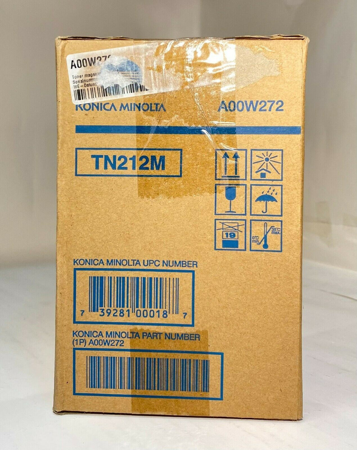 "Toner Magenta d'origine Konica Minolta TN212M A00W272 pour Magicolor 2550 CK