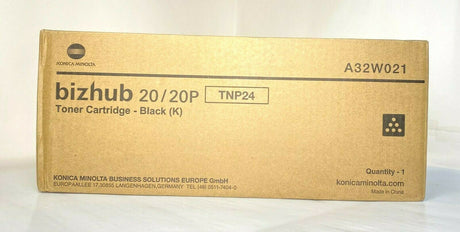 Originální toner Konica Minolta TNP24 černý A32W021 Bizhub 20 P NEU OVP