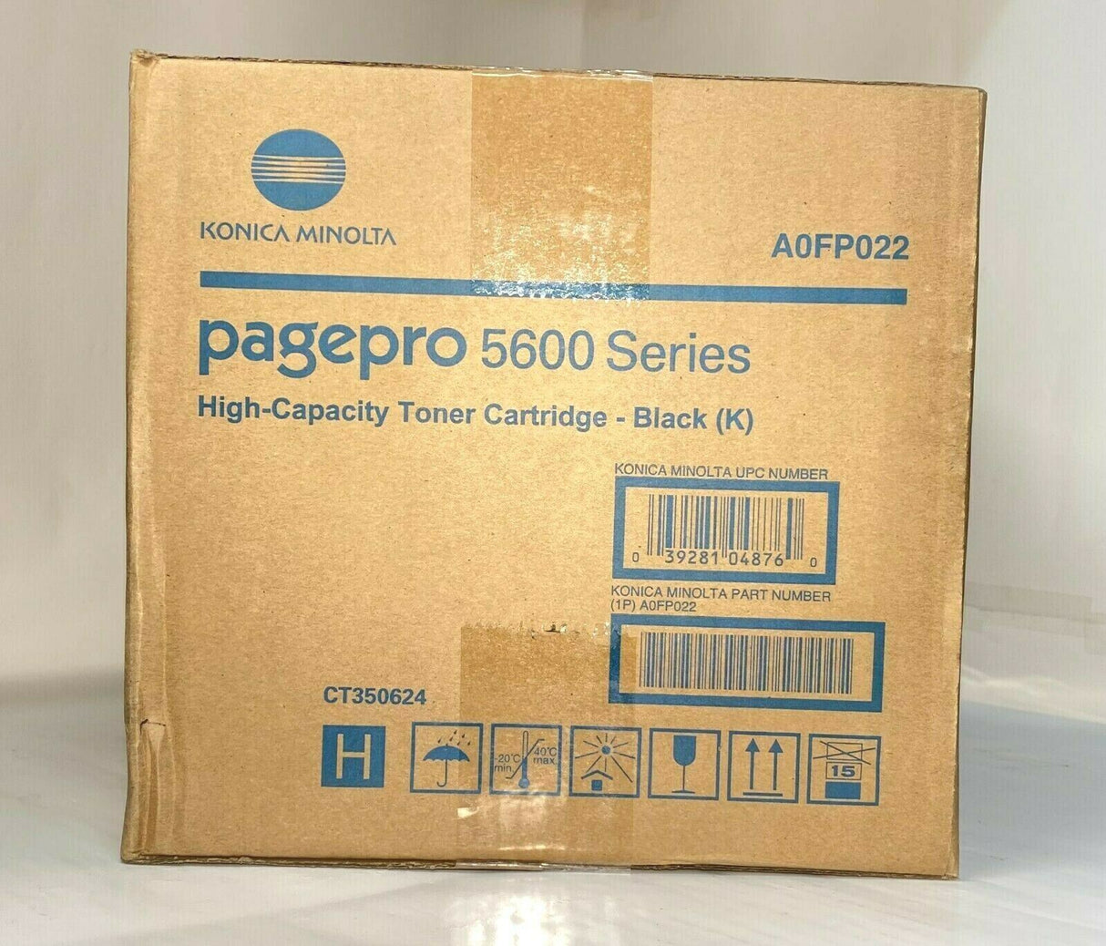 Originele Konica Minolta zwarte (zwarte) toner A0FP022 voor PagePro 5600-serie