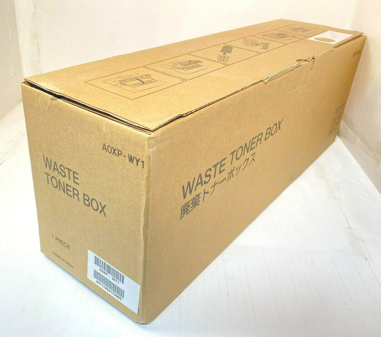 Originele Konica Minolta tonerafvalcontainer A0XP-WY1 A0XPWY1 voor Bizhub C452 C552