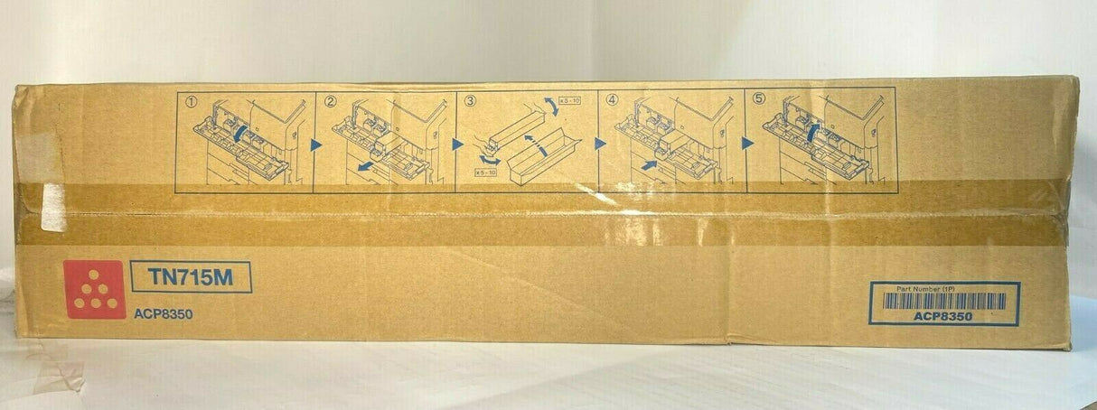 "Original Konica Minolta TN715M Toner Magenta ACP8350 für Bizhub C 750 i NEU OVP