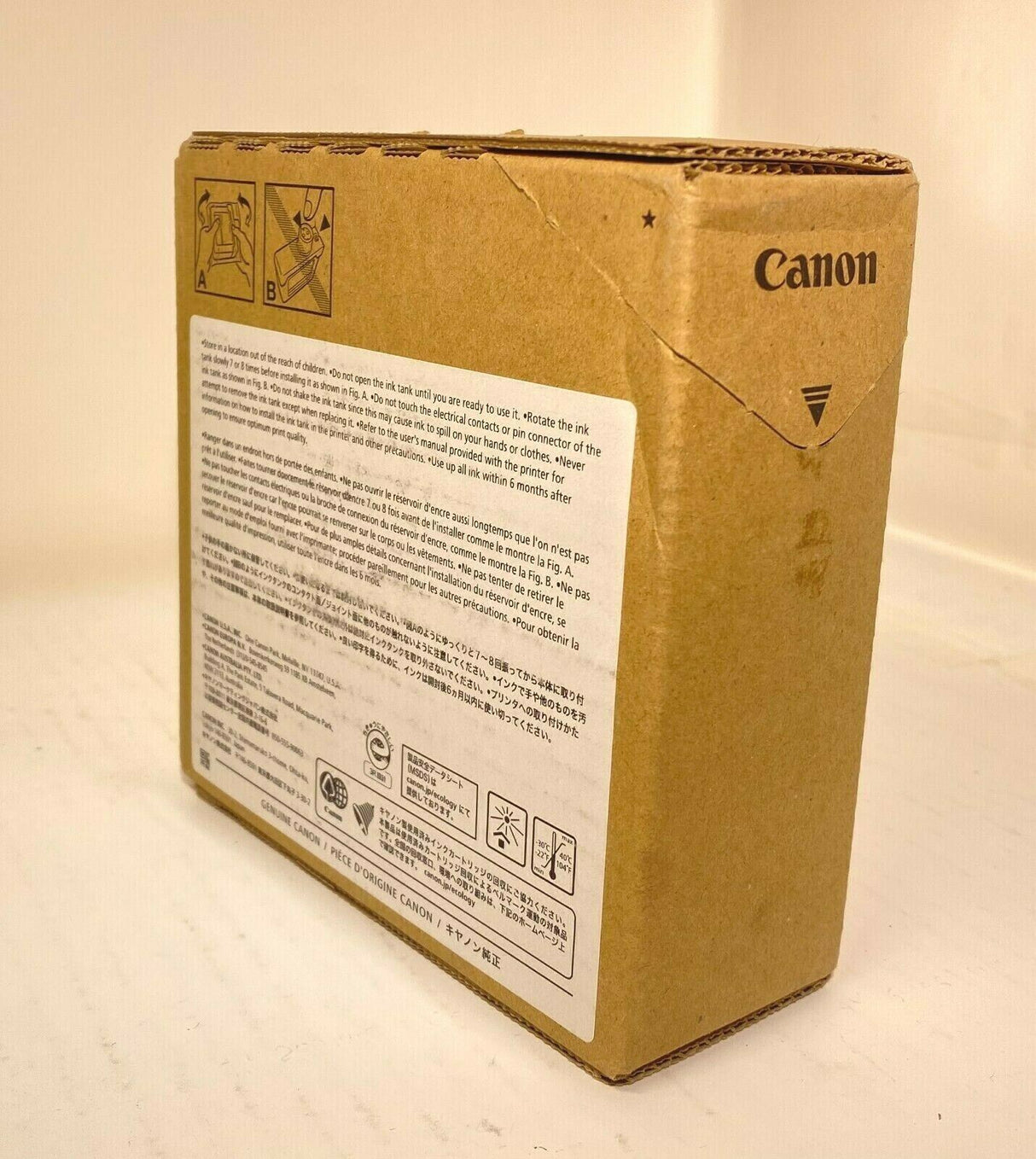 Original Canon PFI-307C Tintenpatrone 9812B001 Cyan iPF830 iPF840 iPF850 NEU