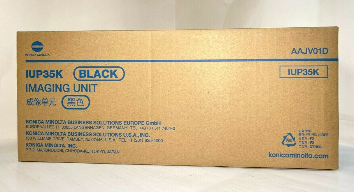 Originální černá zobrazovací jednotka Konica Minolta IUP35K IUP35 AAJV01D pro Bizhub 3300