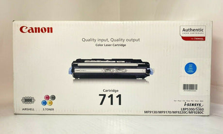 "Original CANON 711 Toner Cyan 1659B002 for LBP 5300 5360 MF 9130 9170 9220 9280