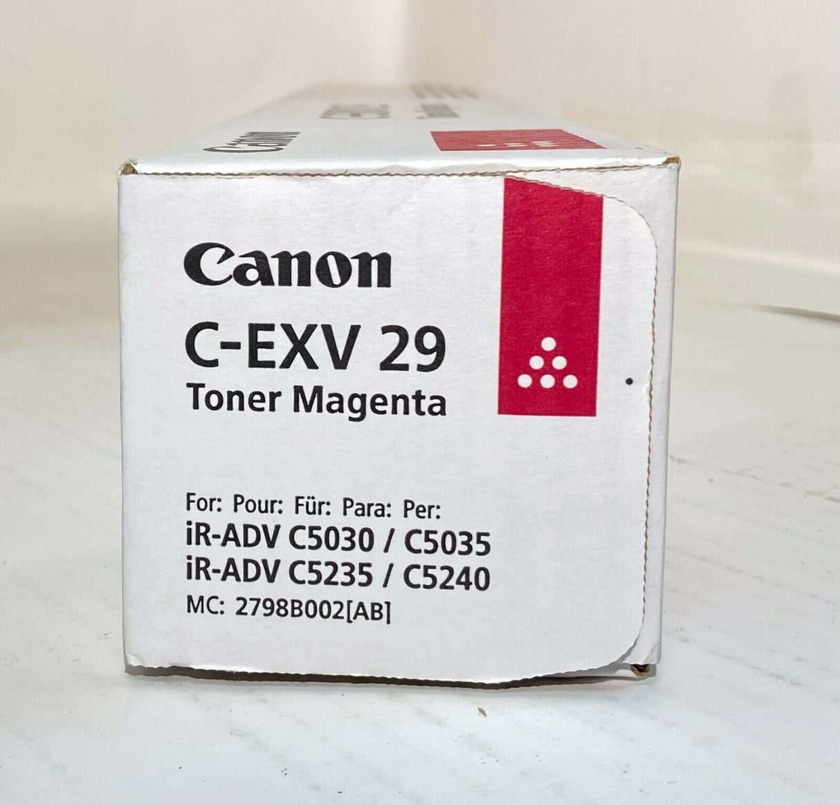 "Canon C-EXV 29 toner purpurový 2798B002 iR ADVANCE C5030 C5035 C5235 C5240