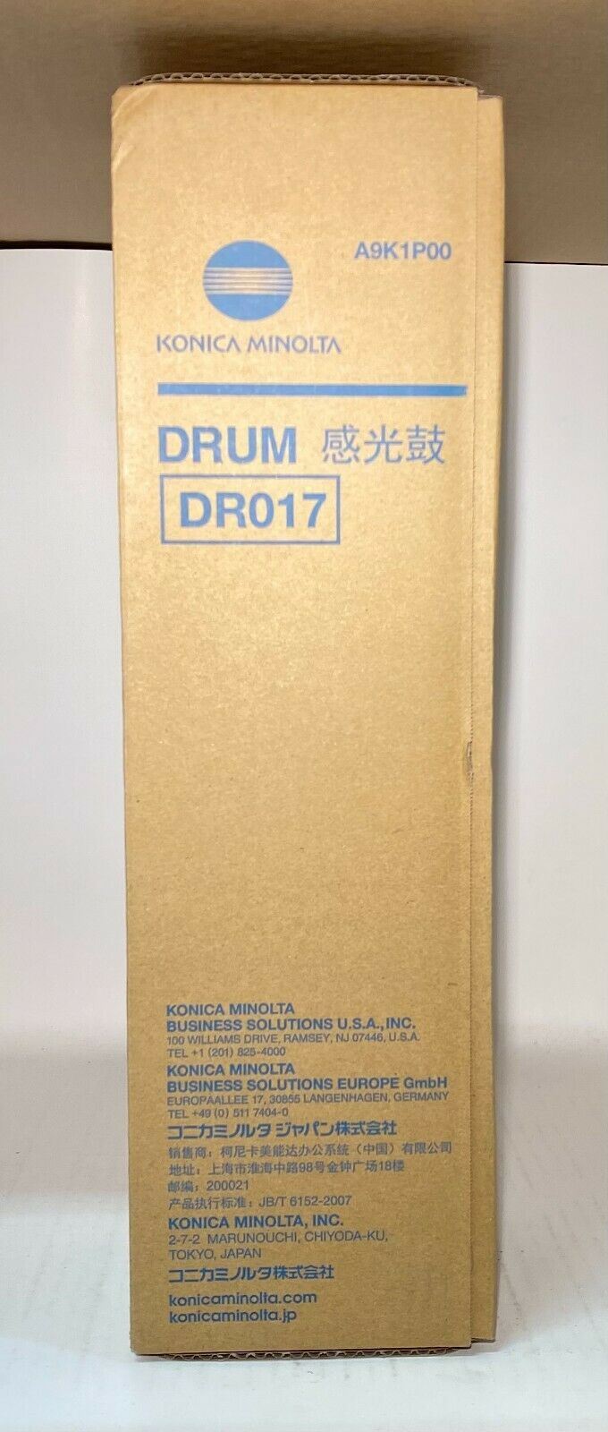 Origineel Konica Minolta A9K1P00 DR017 zwarte trommel Drum AccurioPress 6120 6136