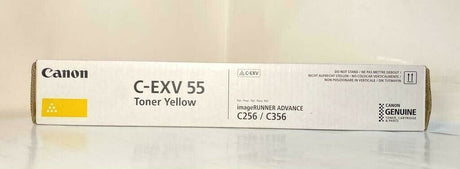 "Toner jaune d'origine Canon C-EXV55 2185C002 pour iR ADVANCE C256 C356 C-EXV55Y NE