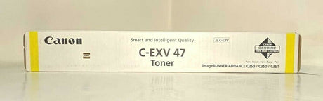 "Toner Gelb d'origine Canon C-EXV47 8519B002 f. iR ADVANCE C250 C350 C351 C-EXV47
