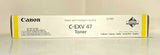 "Original Canon C-EXV47 Gelb Toner 8519B002 f. iR ADVANCE C250 C350 C351 C-EXV47