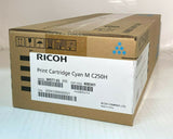 "Originele RICOH 408341 C250H cyaan toner voor Ricoh M C250FW en P C301W NIEUW