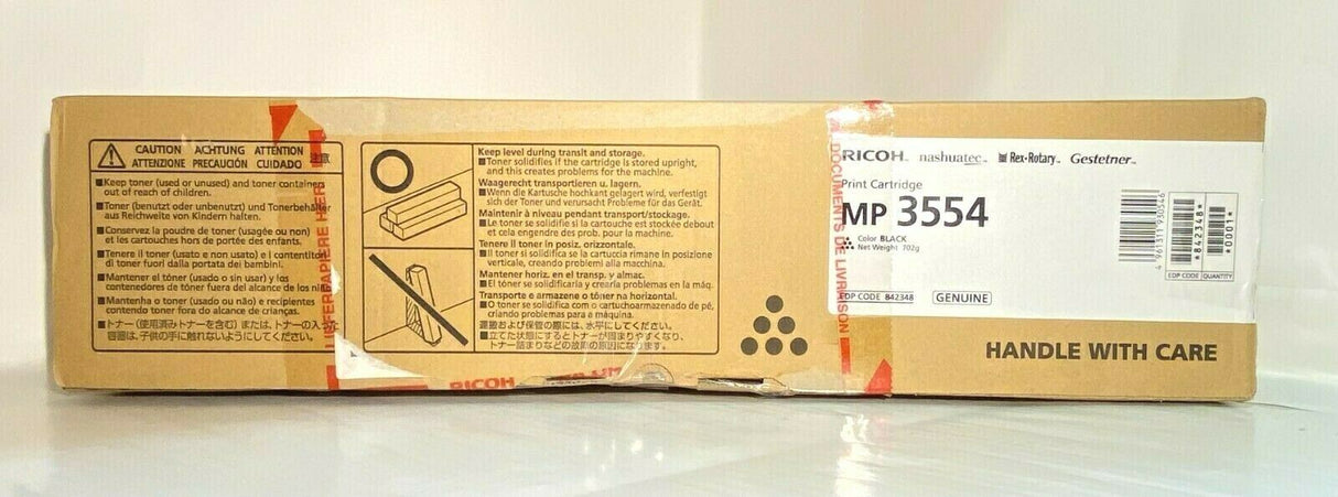 "Original RICOH Toner Black 842348 für Aficio MP 2554 3054 3554 NRG Nash.