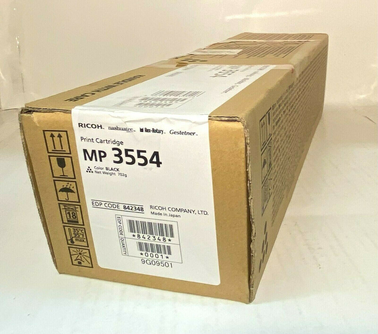 "Original RICOH Toner Black 842348 für Aficio MP 2554 3054 3554 NRG Nash.