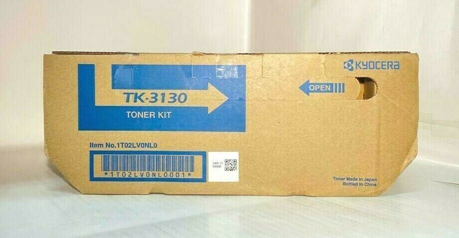 "Original Kyocera TK-3130 Toner Kit 1T02LV0NL0 Schwarz Tonerkartusche NEU TK3130