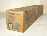 Original Konica Minolta TN221Y Toner Gelb A8K3250 für Bizhub C287 C227