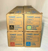 ''4 x Konica Minolta A8K3150 -450 TN221 Set CMYK-toner Bizhub C287 C227 TN-221 N