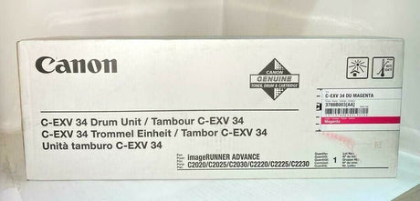 "Original CANON C-EXV34 Magenta Tambour 3788B003 pour iR Adv C2020 C2030
