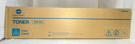 Originální azurový toner Konica Minolta TN715C ACP8450 Yellow pro Bizhub C 750 i NEU