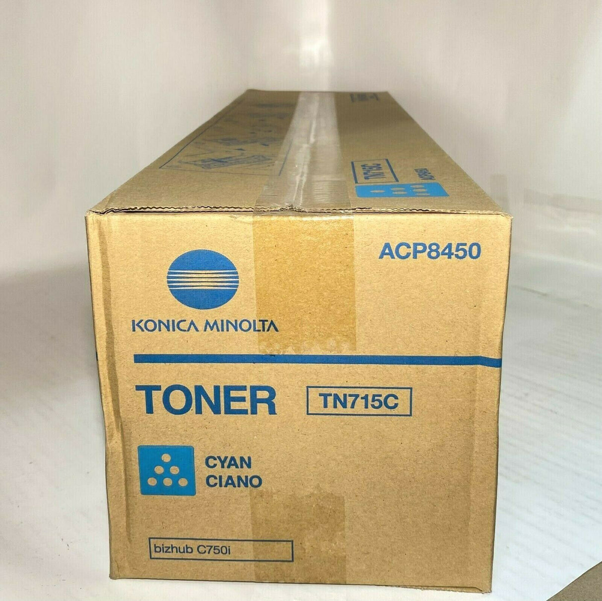 Original Konica Minolta TN715C Cyan Toner ACP8450 Yellow für Bizhub C 750 i NEU