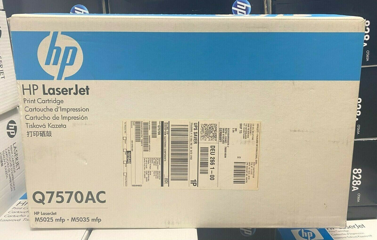 Originele HP 70A Smart toner printcartridge zwart Q7570AC zwart voor M5025 M5035
