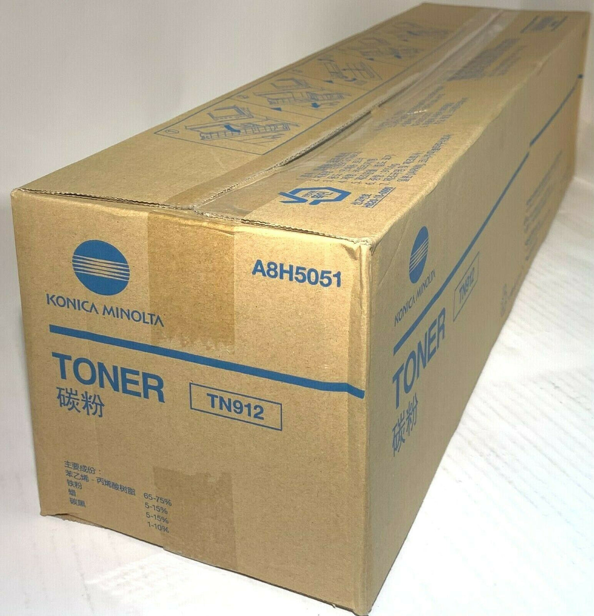 "Original Konica Minolta TN912K Toner Schwarz Black A8H5051 für Bizhub Pro 958