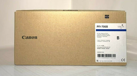''Original Canon PFI-706B Blau Tinte iPF8300 iPF8400 IPF9400 / 700ml D'ENCRE 6689B00