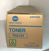 ''Original Konica Minolta Toner TN213Y Yellow Gelb Bizhub C253 C203 A0D7252 NEU