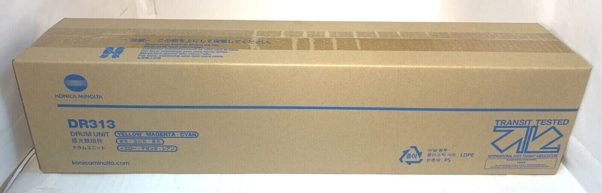 Originální válec Konica Minolta DR313 barevný CMY A7U40TD pro Bizhub C258 C308 C368 N
