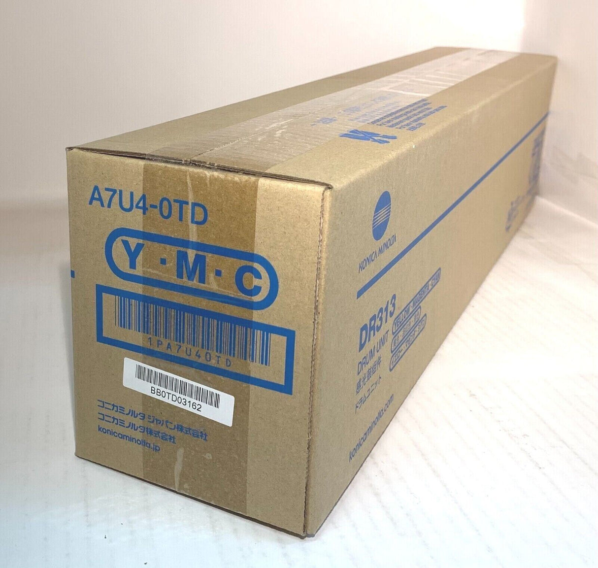Originální válec Konica Minolta DR313 barevný CMY A7U40TD pro Bizhub C258 C308 C368 N