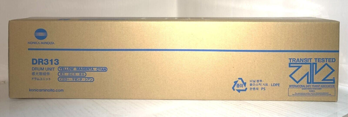 Originální válec Konica Minolta DR313 barevný CMY A7U40TD pro Bizhub C258 C308 C368 N