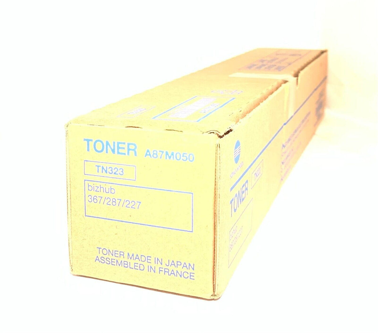 Original Konica Minolta TN323 Toner Schwarz Black Bizhub 227 287 367 A87M050 NEU