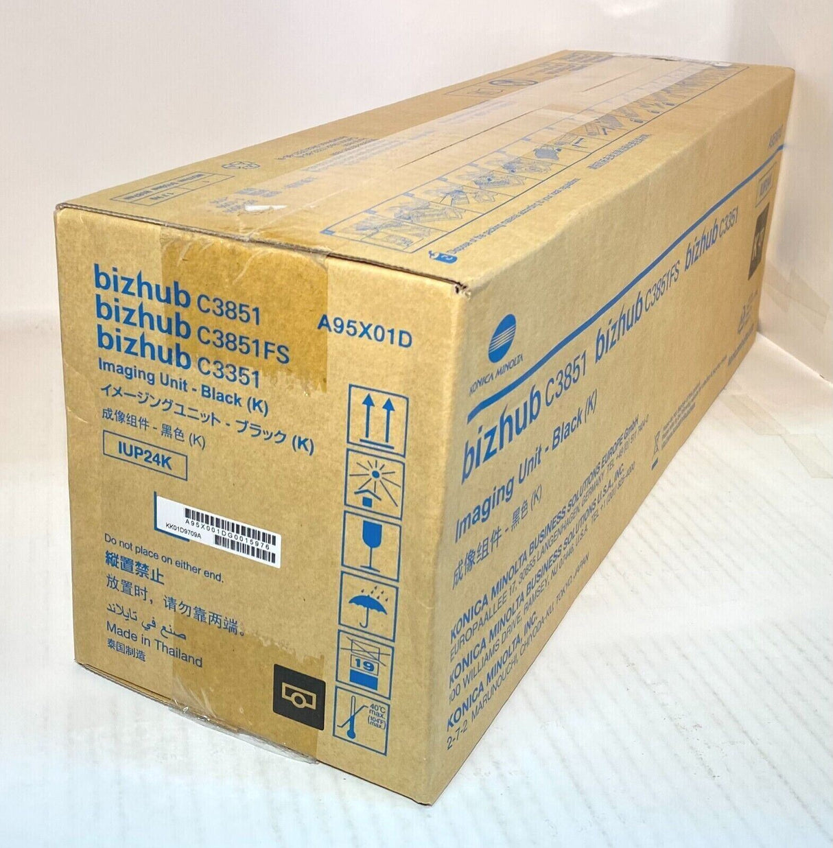 "Originele Konica Minolta IUP24K zwarte trommel A95X01D voor Bizhub C3351 C3851 NIEUW