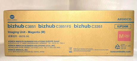 Originele Konica Minolta IUP-24M Magenta Imaging Unit A95X0CD voor Bizhub C3351