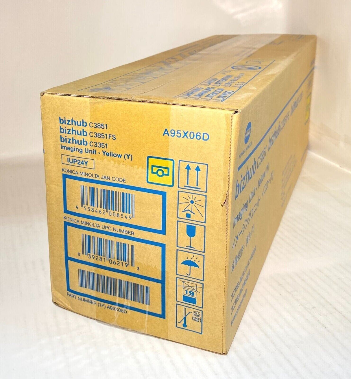 "Originální Konica Minolta IUP-24Y žlutý buben A95X06D pro Bizhub C3351 C3851 NOVÝ